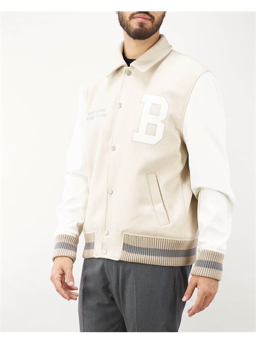 College bomber with logo patch I'm Brian I'M BRIAN | Jacket | GIU303925